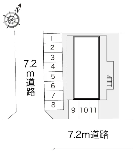 ★手数料０円★名古屋市南区柵下町　月極駐車場（LP）